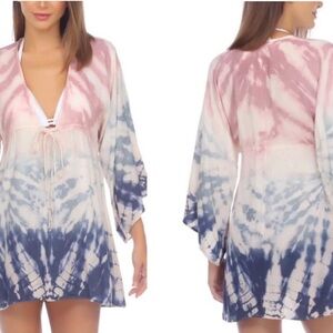 RAVIYA tie dye  Swim coverup sz.M